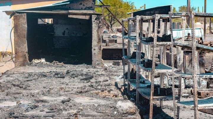 Incendio en el Patrocinio: llevan víveres a familias y autoridades reconstruirán viviendas