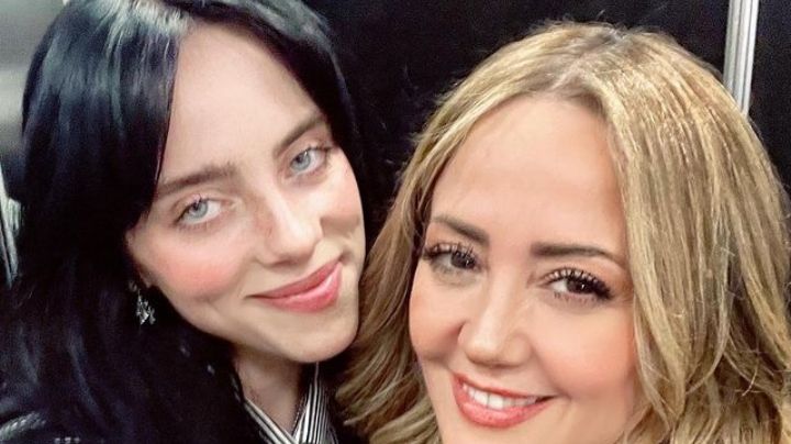 Andrea Legarreta presume foto con Billie Eilish y desata la envidia de usuarios