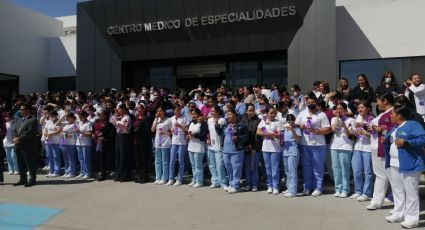 8M: Personal médico y administrativo de Ciudad Juárez conmemora Día Mundial de la Mujer 2023