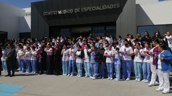 8M: Personal médico y administrativo de Ciudad Juárez conmemora Día Mundial de la Mujer 2023