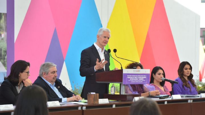 Alfredo del Mazo celebra la inauguración de 'Ciudad Mujeres'