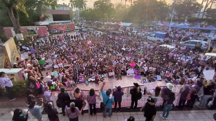 Día de la Mujer 2023: Mujeres salen a las calles de Poza Rica; exigen un alto a la violencia