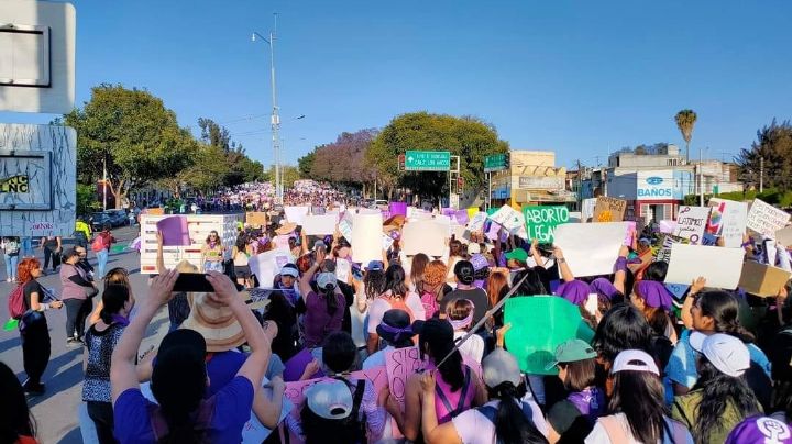 Día de la mujer 2023: Saldo blanco en Querétaro luego de la marcha por el 8M