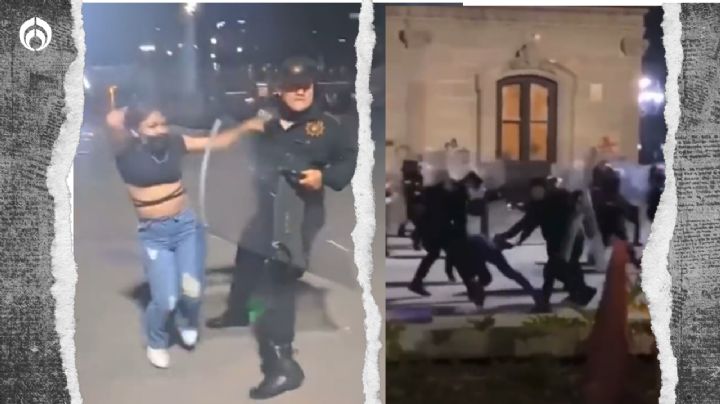 Acusan detenciones arbitrarias y con violencia en Nuevo León tras marcha del 8M (VIDEO)