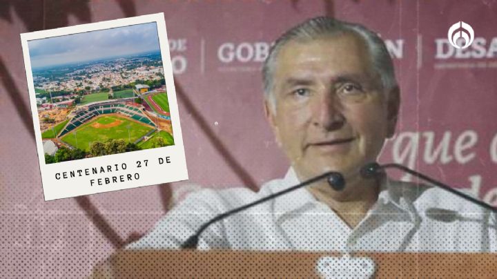 Adán Augusto López inauguró el nuevo estadio de beisbol “Centenario 27 de Febrero”