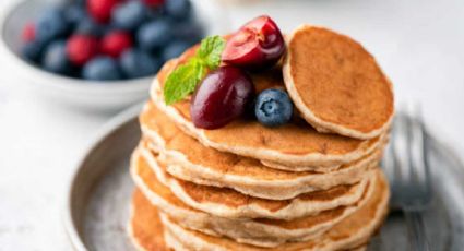 La receta más fácil para que hagas hot cakes de avena y dejes de comprar harinas ¡Te va a gustar!