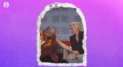 Resurge VIDEO de las incómodas cosquillas del Dalai Lama a Lady Gaga y divide opiniones