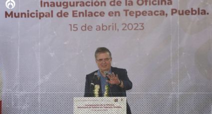 Marcelo Ebrard inauguró nueva oficina de SRE en Puebla