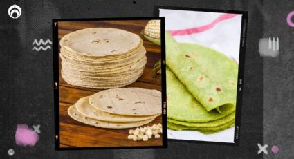 ¿Qué es más saludable: una tortilla de maíz o una de espinaca?