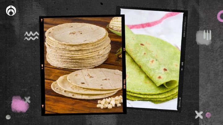 ¿Qué es más saludable: una tortilla de maíz o una de espinaca?