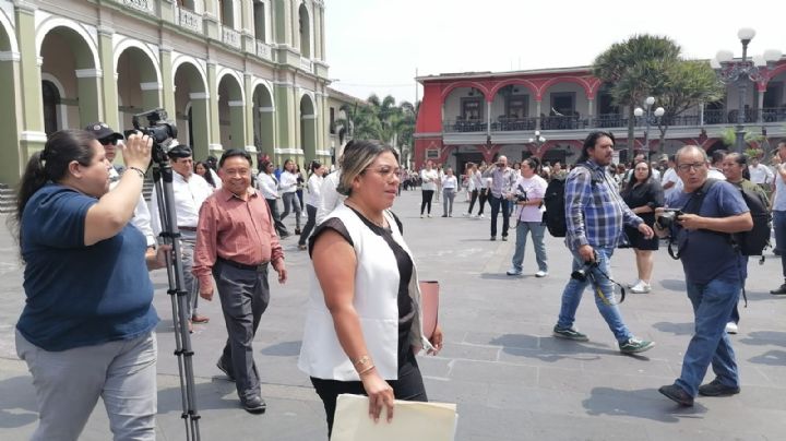 Simulacro Nacional 2023: evacúan en tiempo 'óptimo' el Palacio Municipal de Córdoba