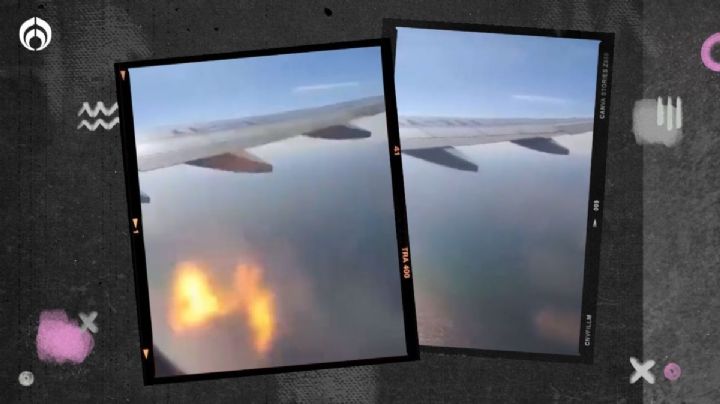 (VIDEO) Turbina de avión de Viva Aerobús explota en pleno vuelo rumbo a Guadalajara