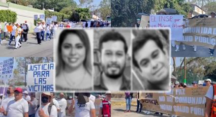 Marcha por La Paz en Cuernavaca: piden justicia tras asesinato de 3 jóvenes del INSP