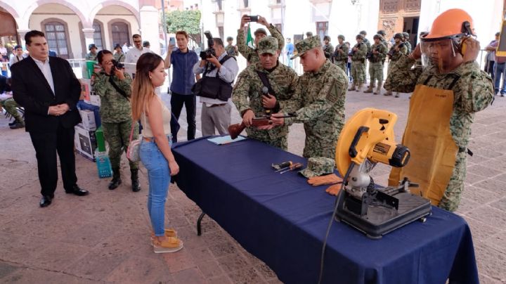 Canje de armas 2023: inicia campaña de prevención, ven por tu pantalla o electrodoméstico