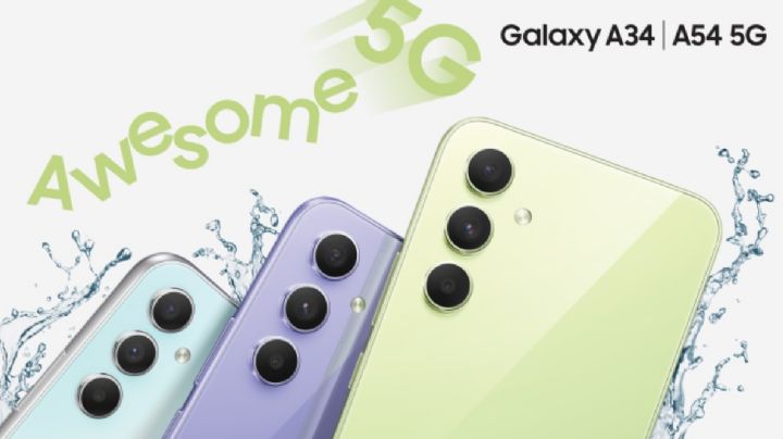 Así son los Galaxy A54 y A34 de Samsung, precios y fecha de venta