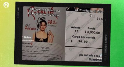 Rosalía en el Zocalo: Trolean a joven por comprar boleto en 2 mil pesos