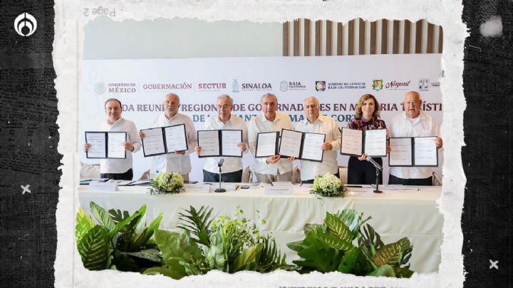 Alfonso Durazo firma convenio “Alianza Mar de Cortés” que busca desarrollo económico