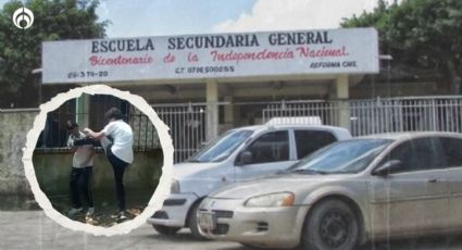 Adolescente patea a niño en secundaria de Chiapas; esto se sabe del caso