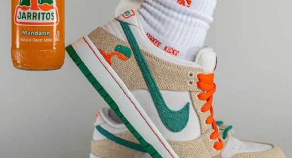 Tenis Nike de Jarritos: ¿Cómo son y cuánto cuestan estos sneakers inspirados en un refresco?