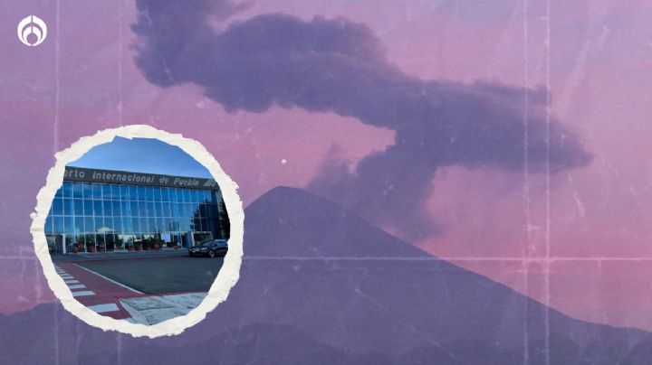 Popocatépetl ‘ruge’ en serio: cierran aeropuerto de Puebla por caída de ceniza