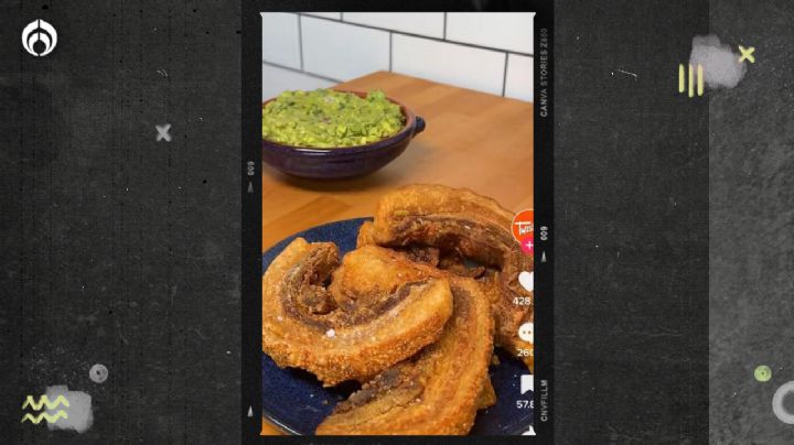 ¿Qué parte del cerdo es el Chicharrón famoso de TikTok con guacamole?