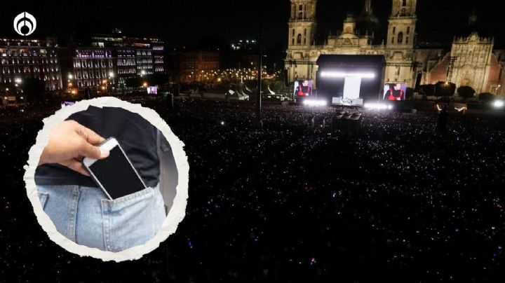 Rosalía en el Zócalo: Detienen a 6 por robo de celulares y carteras en concierto de la motomami