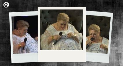 (VIDEO) Paquita la del Barrio rompe en llanto al despedirse de los palenques junto a sus hijos