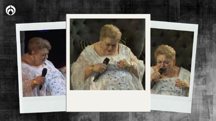 (VIDEO) Paquita la del Barrio rompe en llanto al despedirse de los palenques junto a sus hijos