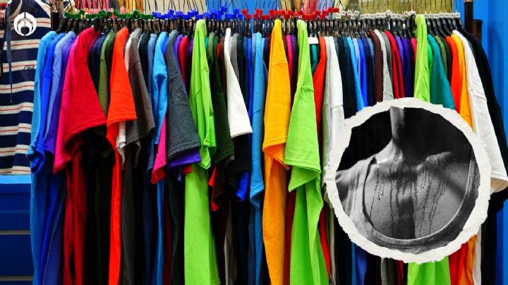 5 trucos para quitar las manchas de sudor de tu ropa