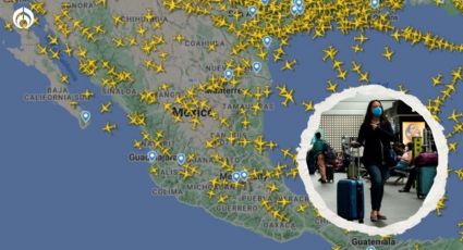 AIFA vs. AICM: así se ve su espacio aéreo en las vacaciones de Semana Santa (FOTOS)