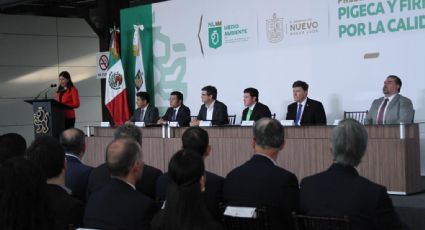 Firman pacto por calidad del aire en Nuevo León