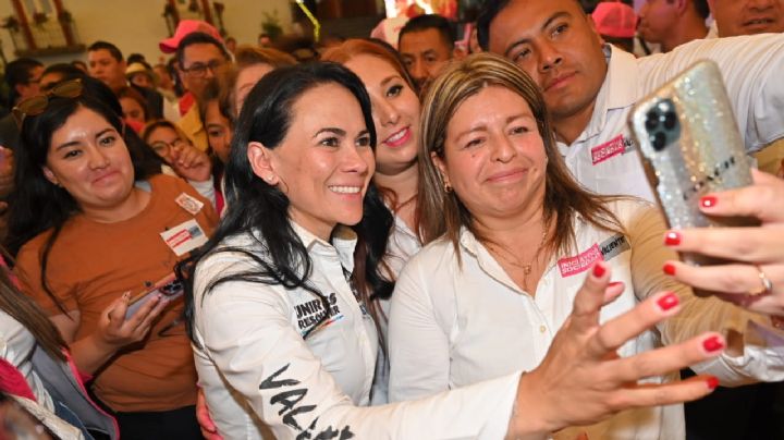 Alejandra Del Moral reitera en Naucalpan que ganará las Elecciones Edomex 2023