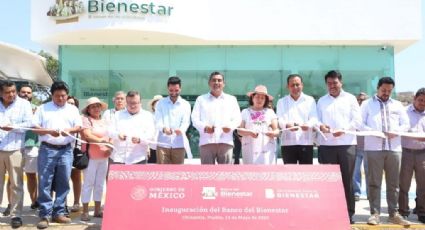 Céspedes Peregrina inaugura nueva sucursal del Banco Bienestar en Puebla