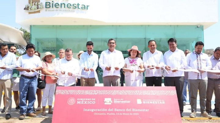 Céspedes Peregrina inaugura nueva sucursal del Banco Bienestar en Puebla