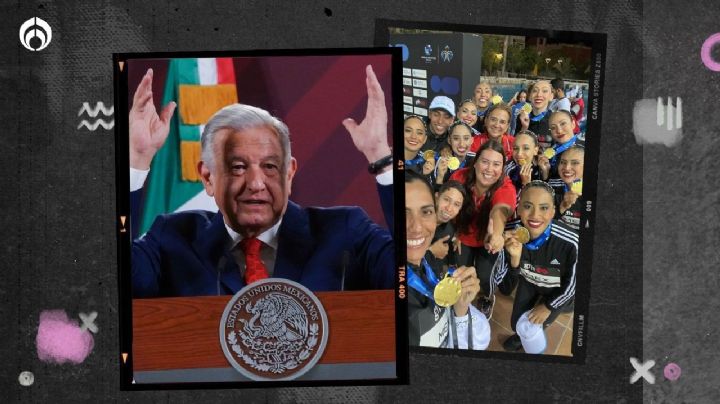 6 nadadoras de Selección son de Sedena; tienen sueldo y apoyos, justifica AMLO