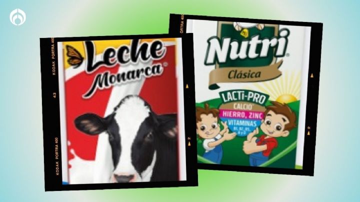 Leche Nutri vs. Monarca: ¿cuál es mejor según Profeco?