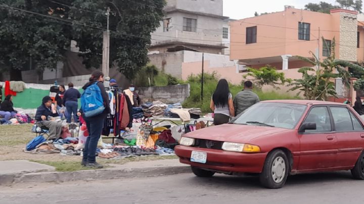 Disminuyen un 50% 'Botaderos' por la bajas ventas, parte del comercio informal en Madero