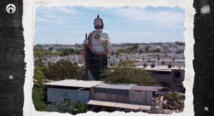 ¿Fueron los Chapitos? Donan 'misteriosa' estatua gigante de San Judas en Sinaloa