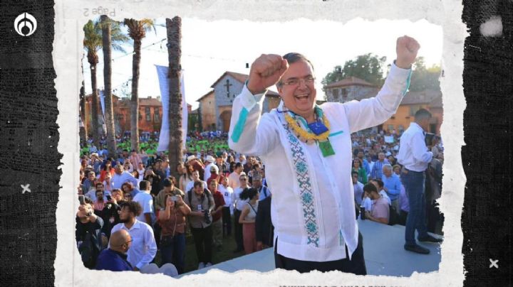 Ebrard ‘le pone ritmo' a sus aspiraciones rumbo a 2024 y presenta rap