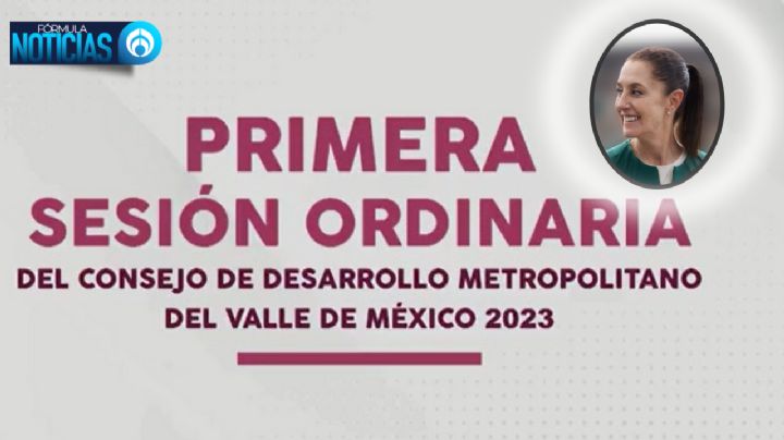 Claudia Sheinbaum participó en el Consejo de Desarrollo Metropolitano del Valle de México