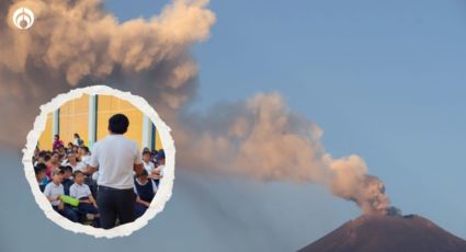 Popocatépetl: Puebla anuncia suspensión de clases presenciales en la capital