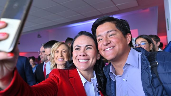 Alejandra Del Moral promete apoyos a los jóvenes si gana las Elecciones Edomex 2023