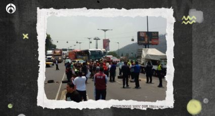 Caos vial en Indios Verdes: ¿qué desató la protesta en la salida a la México-Pachuca?