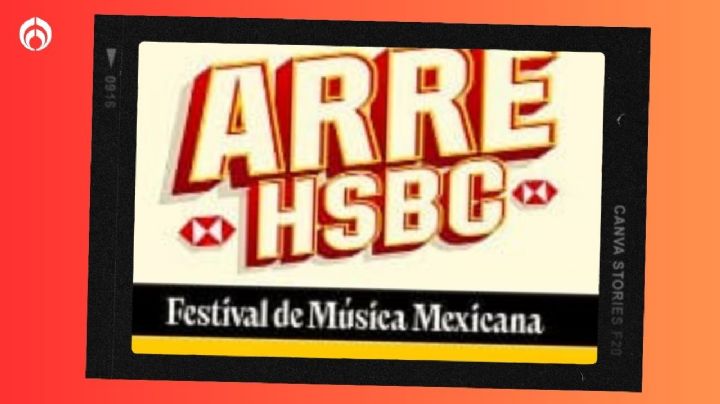 Arre HSBC: Peso Pluma, Natanael, La Arrolladora y todo el line up del nuevo festival