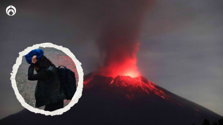 Popocatépetl: el peligro que puede generar la ceniza del volcán en la temporada de lluvias