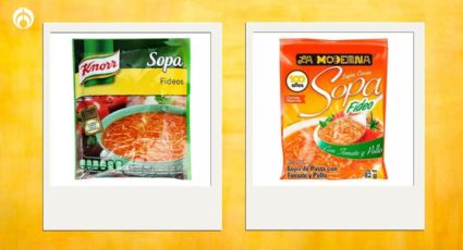 Knorr vs. La Moderna: ¿Cuál tiene la mejor sopa de fideo, según Profeco