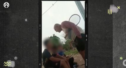 (VIDEO) Extranjero insulta a niños en deportivo de Quintana Roo; Fiscalía lo investiga