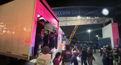 Rescate masivo de migrantes: Encuentran a 174 personas en un tráiler en Chiapas