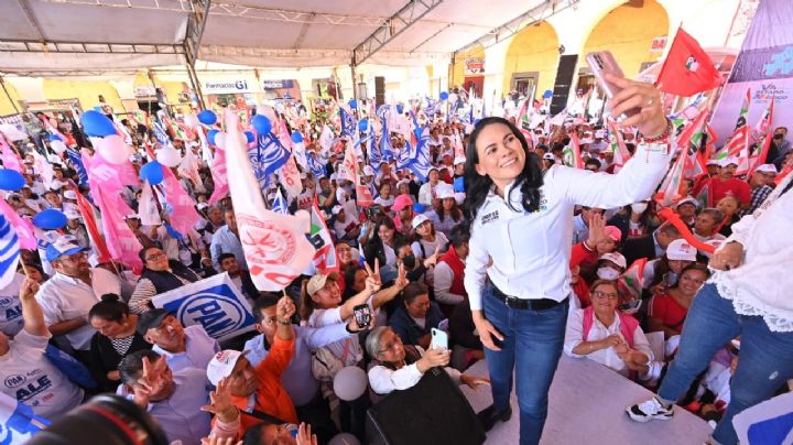 Alejandra del Moral: Votantes del PRI, PAN, PRD y NA están de lado correcto de la historia