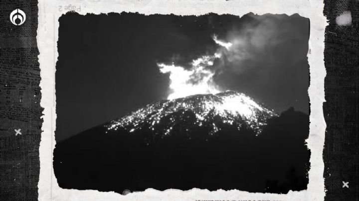 ‘Don Goyo’ tuvo insomnio: volcán Popocatépetl registra 4 fuertes explosiones (VIDEO)